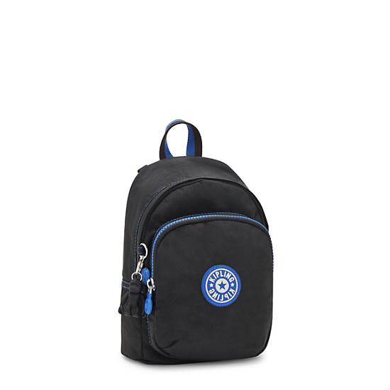 Kipling Delia Compact Convertible Backpacks Black | CA 1556WN